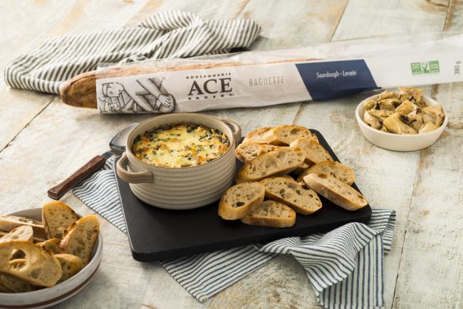 Warm Kale & Artichoke Dip