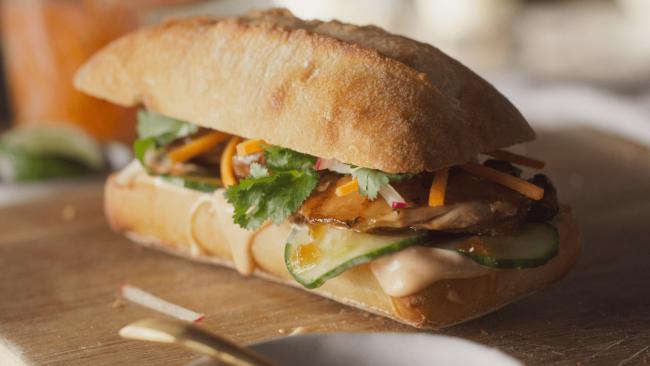 Grilled Chicken Banh Mi