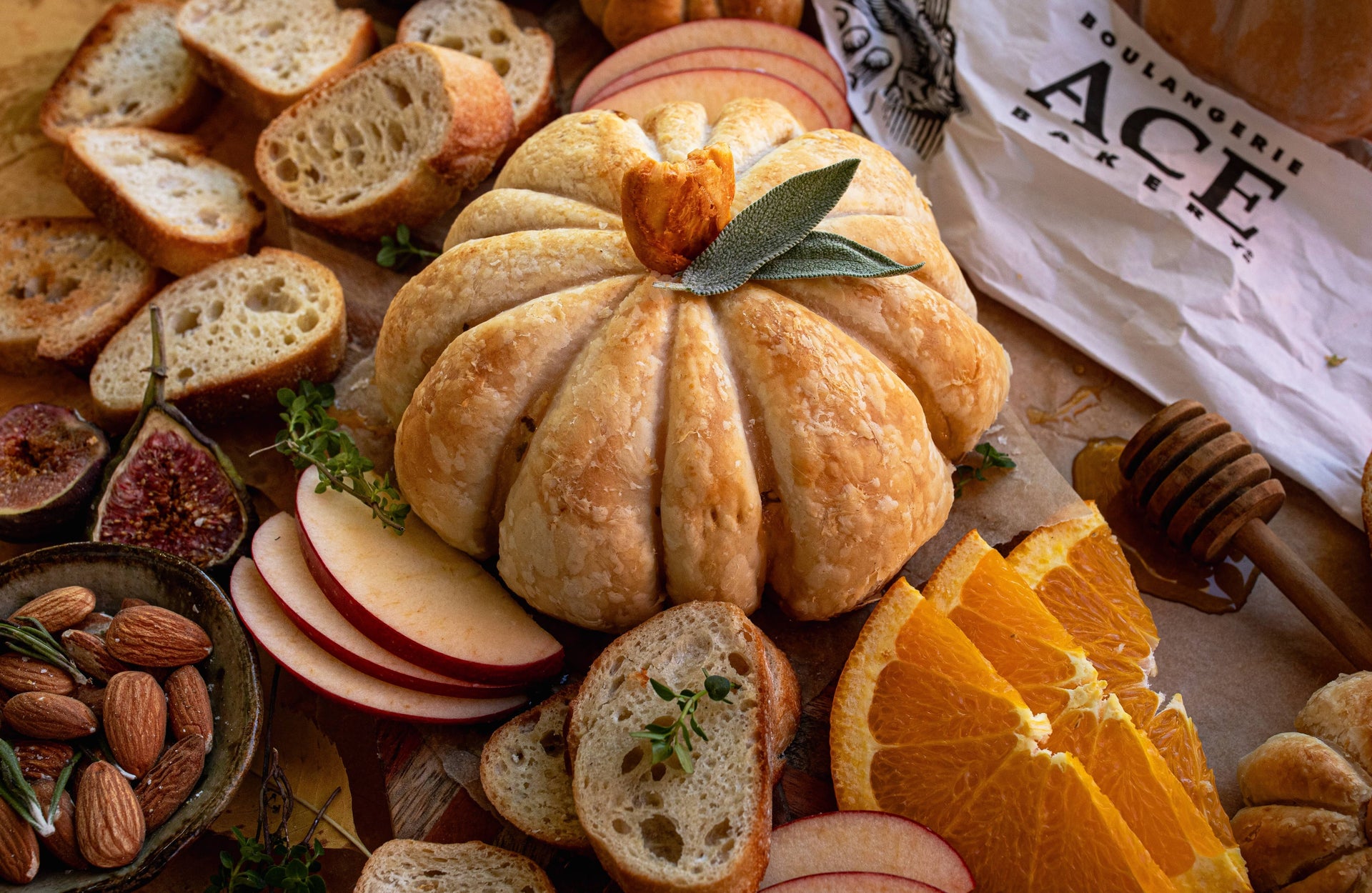 Pumpkin Baked Brie