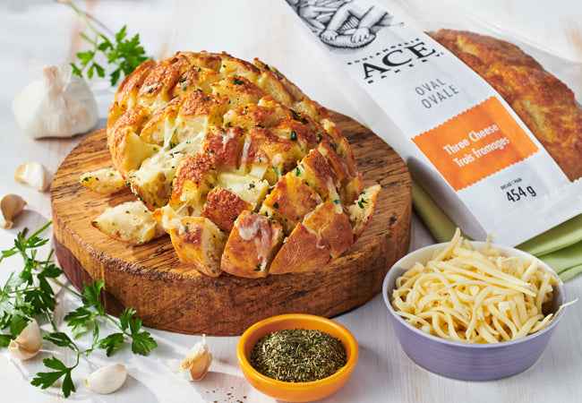 Garlic and Cheese Pull Apart Bread