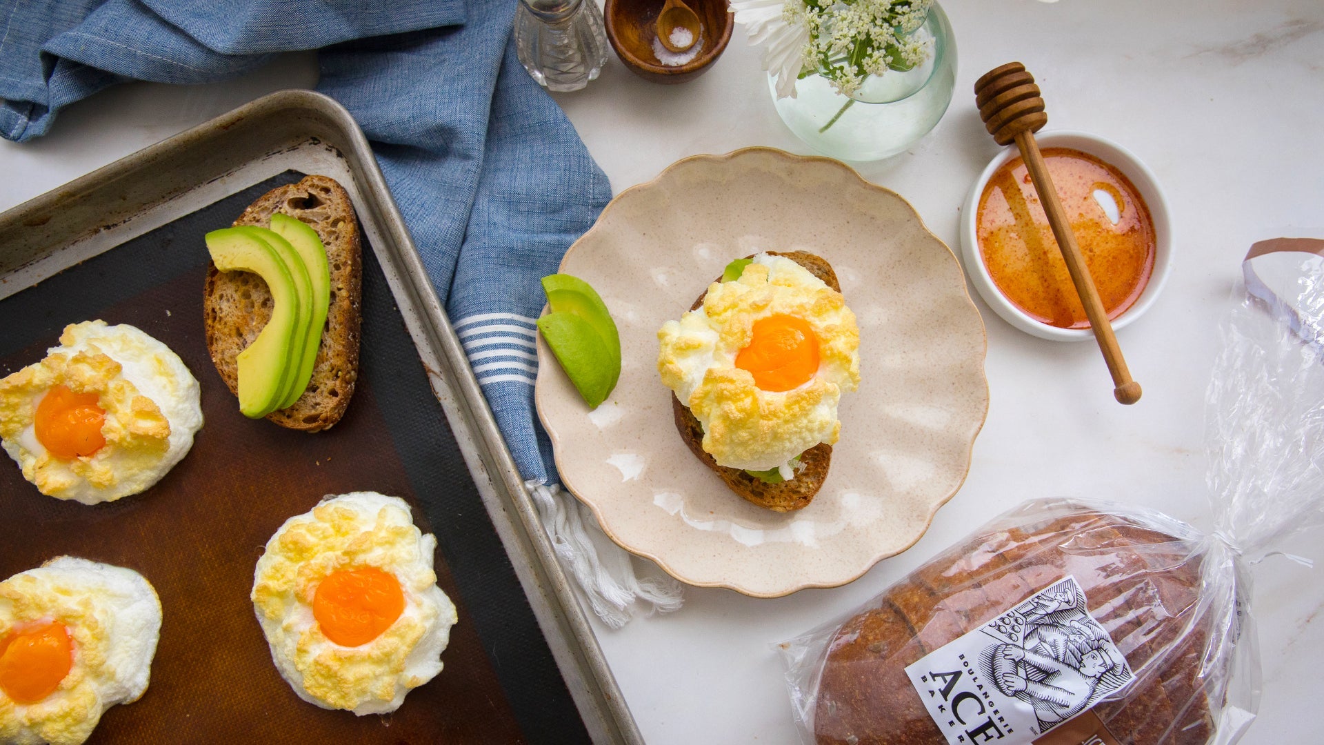 Cloud Egg Avocado Toast