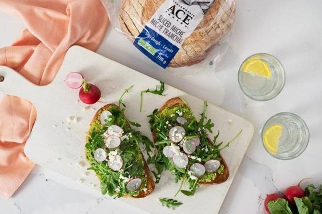 Spring Lemon and Smashed Pea Toast