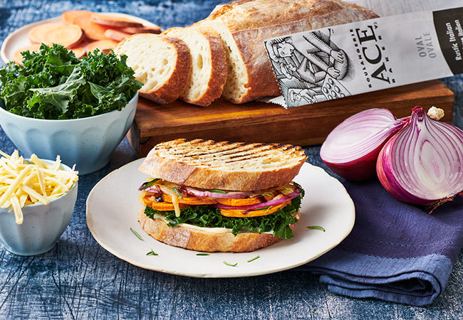 Roasted Sweet Potato Sandwich