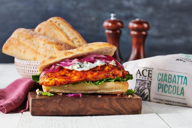 Buffalo Chicken and Blue Cheese Sandwich