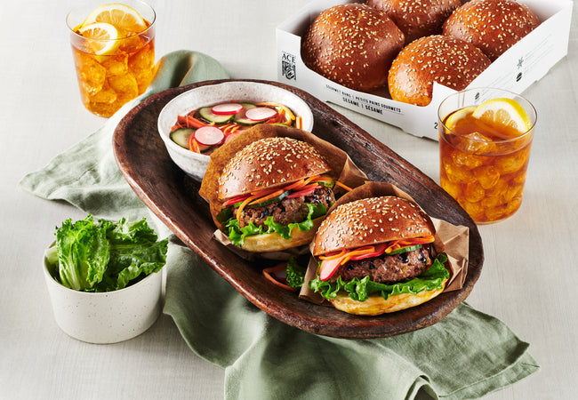 Teriyaki Tuna burger