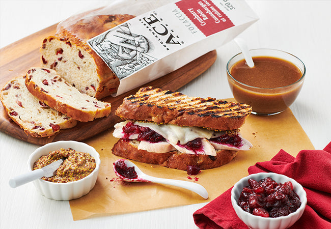 Cranberry Focaccia Sandwich