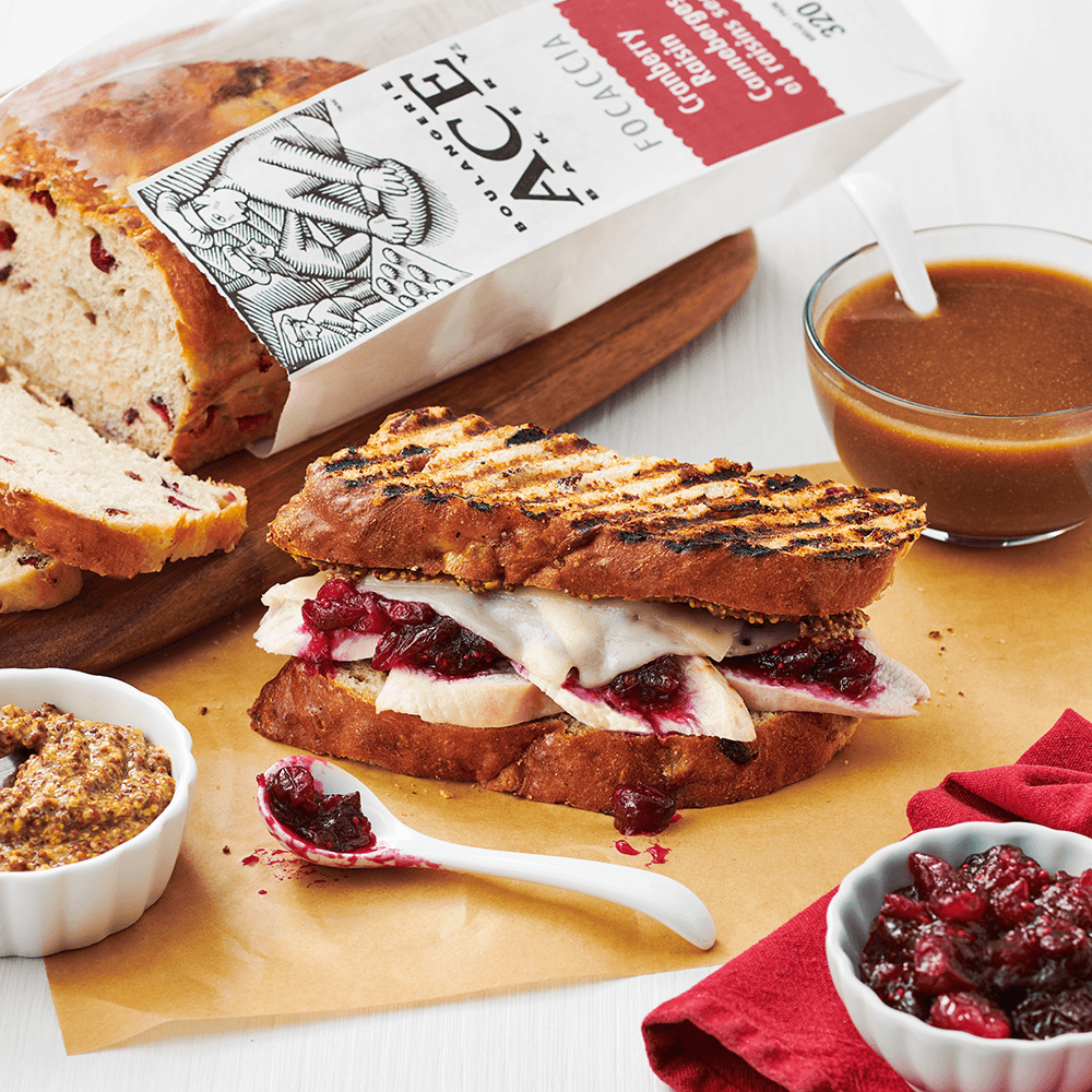 Cranberry Raisin Focaccia