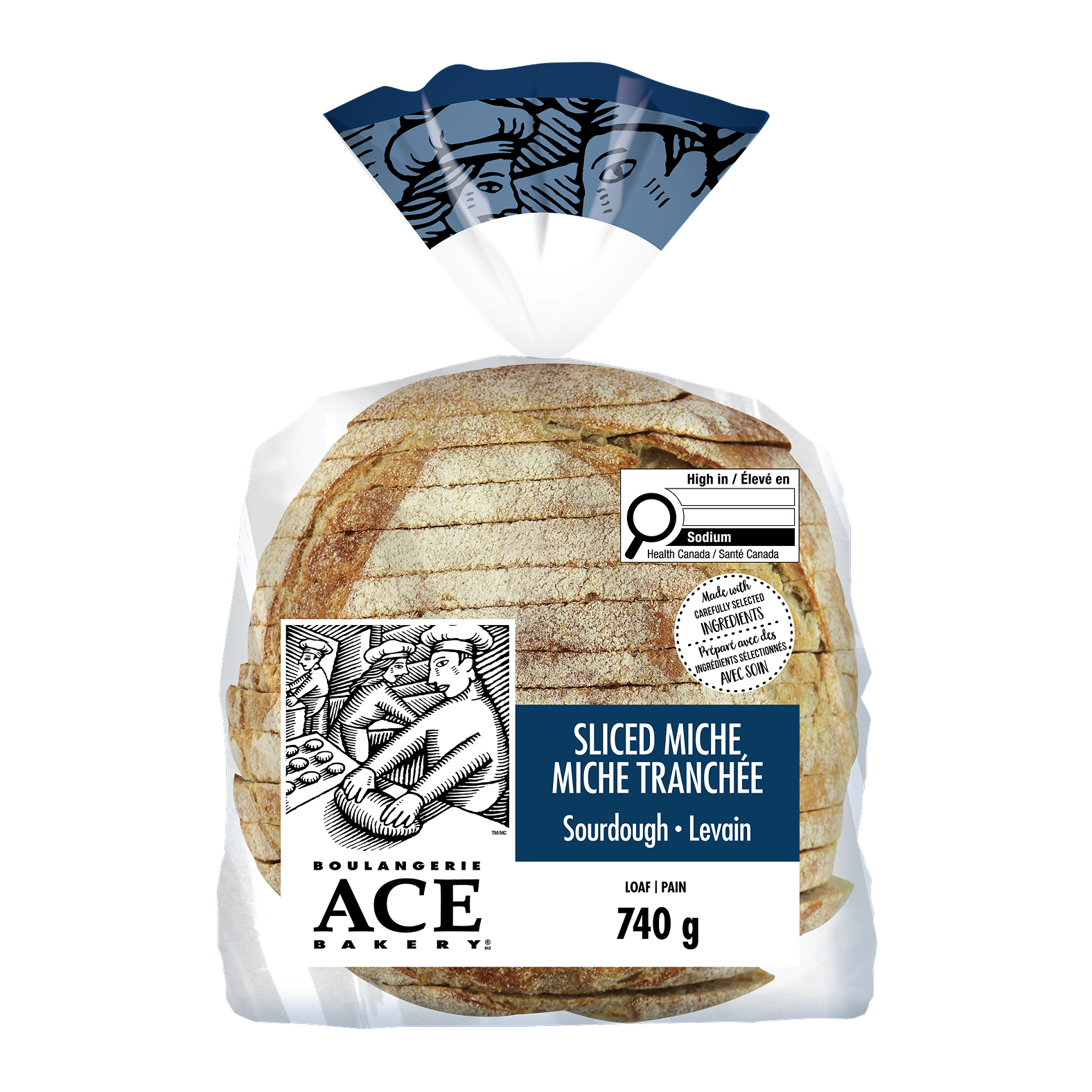 Sliced Sourdough Miche