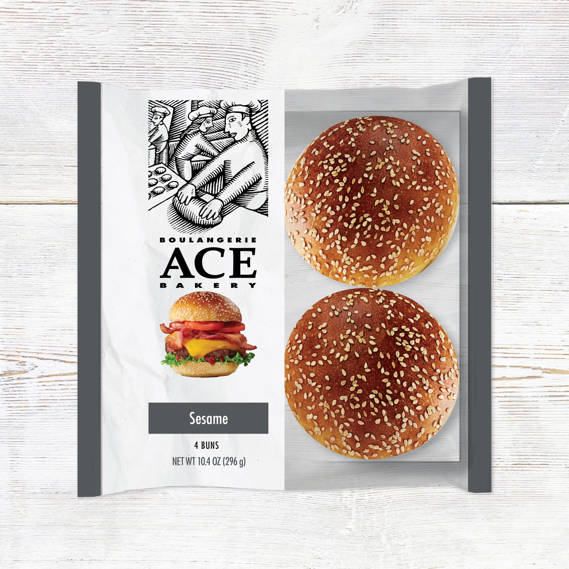 Sesame Gourmet Bun
