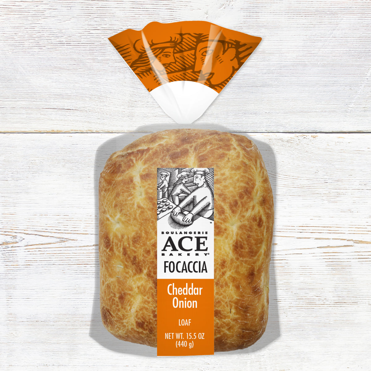 Cheddar Onion Focaccia Loaf
