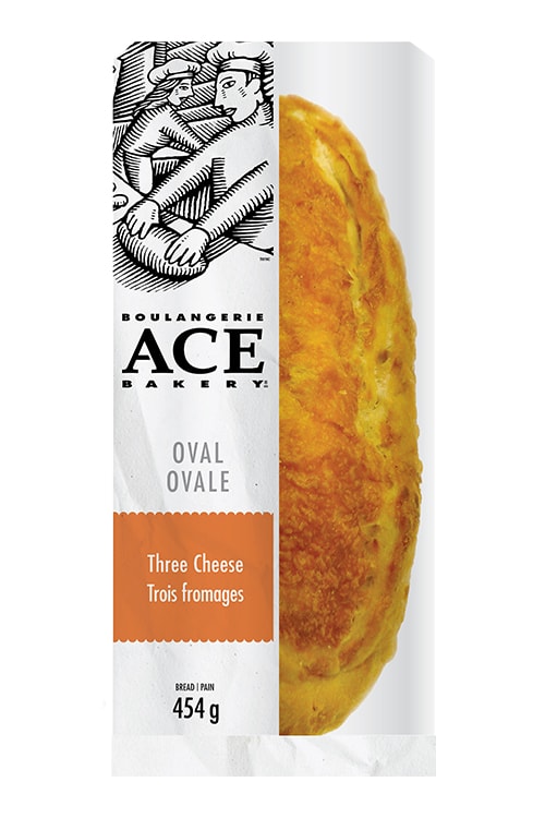 Three Cheese Oval ACE Bakery