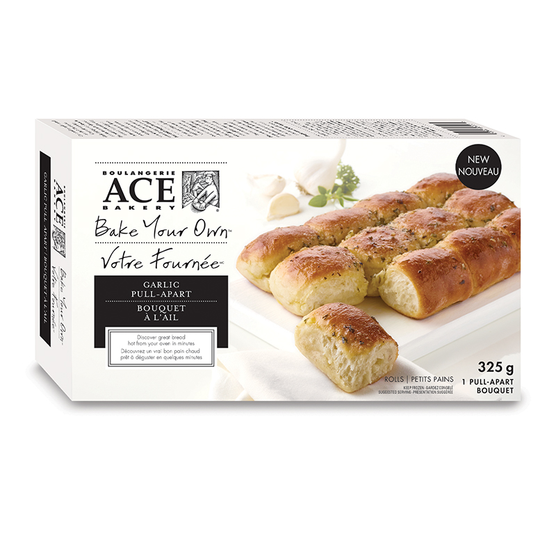 Bake Your Own™ Garlic Dinner Rolls ACE Bakery